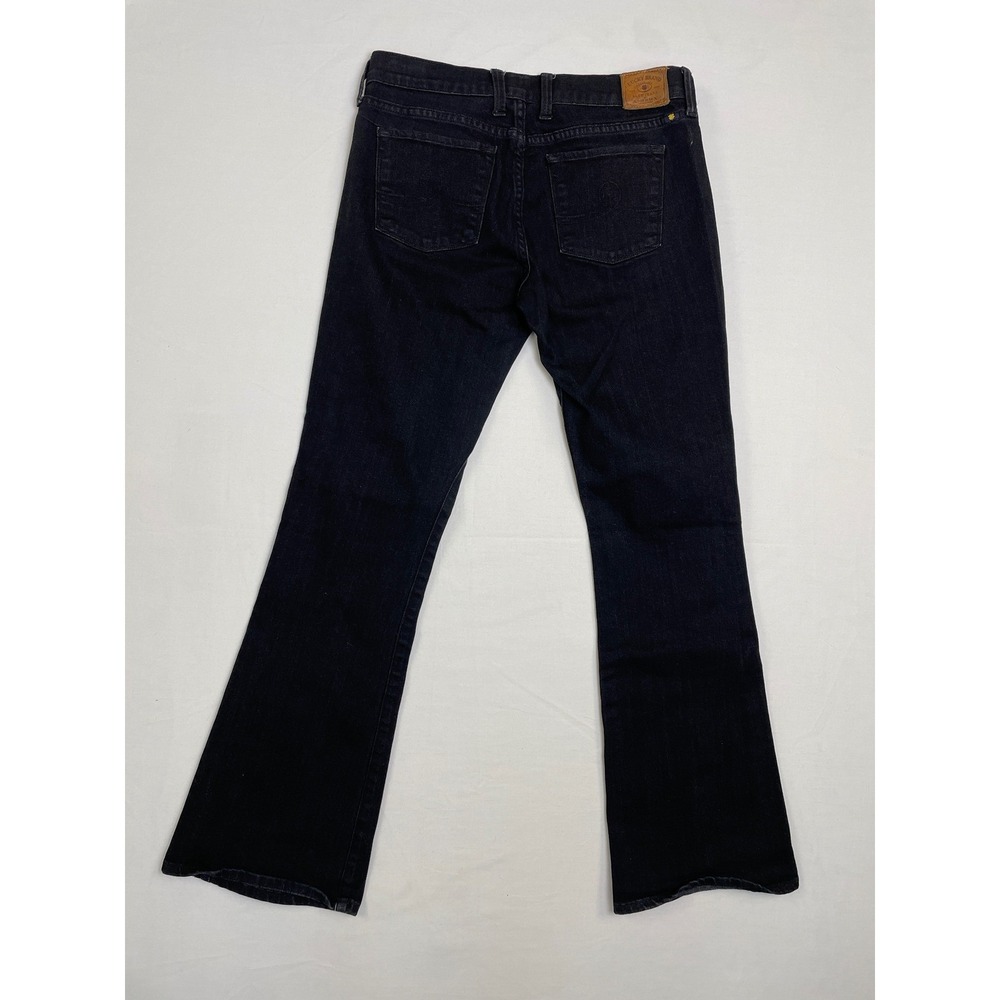 Lucky Brand Sofia Boot Black Jeans Womens 6/28 Regular Bootcut Stretch Western - Picture 10 of 11